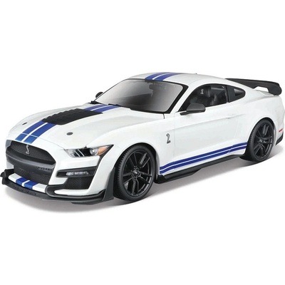 Maisto Model auta 2020 Mustang Shelby GT500 bílá 1:18