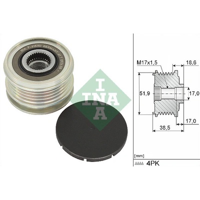 Schaeffler INA Předstihová spojka 535034610
