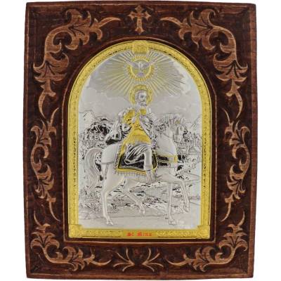 Свети Мина на дърворезба (0807-2aoro)