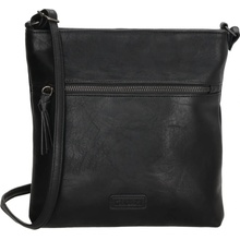 Beagles Černá prošívaná crossbody kabelka „Jenny”