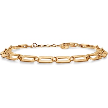 SAVICKI Narukvica Savicki: pozlaćeno srebro 925