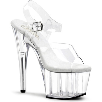 Image 1 of Pleaser USA Pleaser Adore-708 Clr/Clr 39