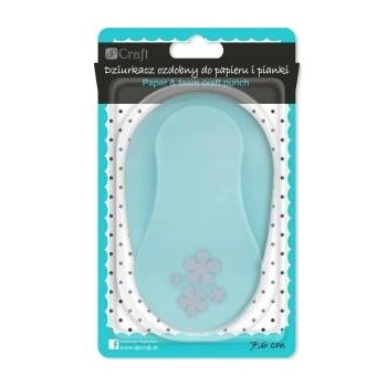 DALPRINT Decorative hole punch 7, 6cm flowers