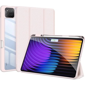 Dux Ducis Xiaomi Pad 8 Pro / Pad 8 / Pad 7 Pro DUX DUCIS TOBY калъф със стойка, с ефект на кожа, активен FLIP, държач за стилус, РОЗОВО (GP-168769)