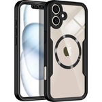 Techsuit Калъф за iPhone 17 - ColorVerse 360 MagSafe Series + Скрийн протектор - черен