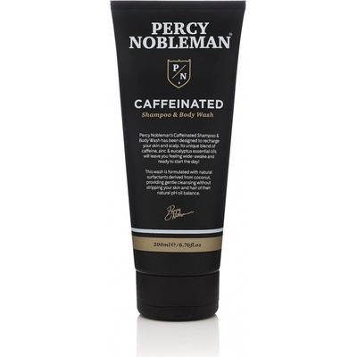 Percy Nobleman kofeinový šampón & body gél 200 ml