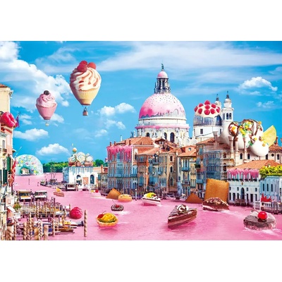 Trefl - Puzzle Sweets in Venice - 1 000 piese