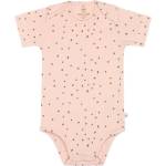 Lassig Бебешко боди с къс ръкав Lassig - Gots, 86/92 cm, 12-24 м, Powder Pink (4042183416427) - baby