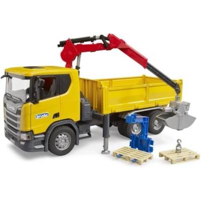 BRUDER камион Scania с кран (03551)