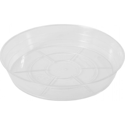 Podmiska pod květník AIR plastová transparentní 22cm