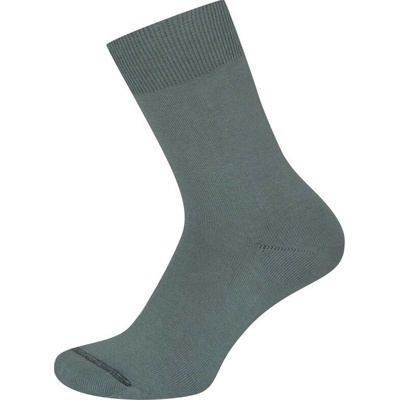 KNITVA 100% bavlněné EMIL 5 párů šedá střední