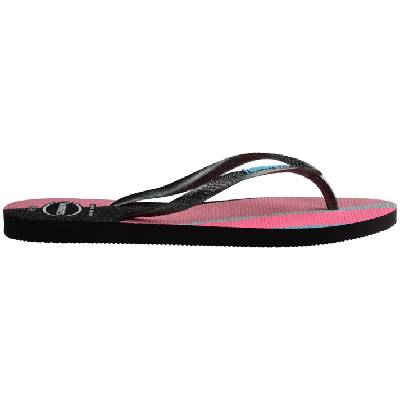 Джапанки Havaianas Kids' Slim Palette Glow Velvet Rose Flip Flops - Marine Blue