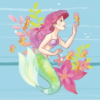 IADX5-009 Fototapeta vliesová Ariel Little Friends rozměry 250x250 cm