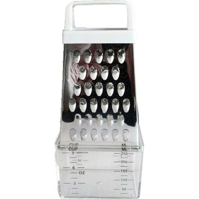 STRUHADLO ČTYŘHRAN SE ZÁSOBNÍKEM NEREZ PLAST 20CM