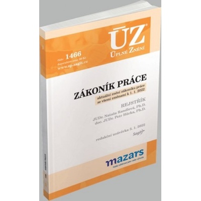 ÚZ 1466 Zákoník práce