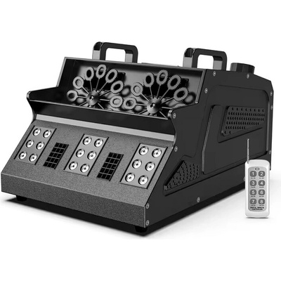Stroj na výrobu dymových bublín 1500W LED DMX