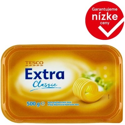 Tesco Margarín s polovičným množstvom tuku 500 g