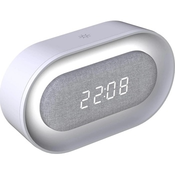Polux Led нощна лампа с будилник kaja led/1, 3w/5v 3000k, димируема (sa2082)