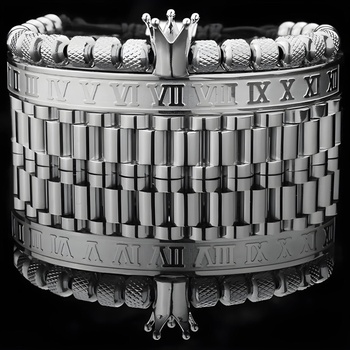 HARAHU Гривни ki-34403 - Сребърна kp34403 (ki-34403)