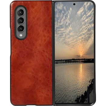 Beline Кожен защитен калъф Beline за Samsung Galaxy Z Fold 3 - Кафява KP22756 (22756)