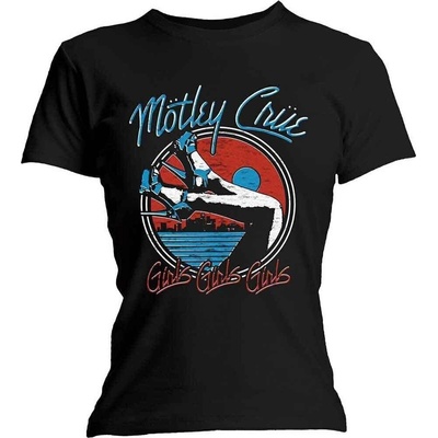 Mötley Crüe Heels V. 3 Black L Дамски Риза (MOTTEE29LB03)