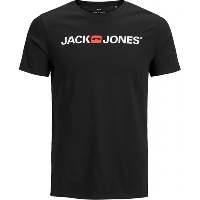 Jack & Jones PLUS pánské triko JJECORP 12184987 Black