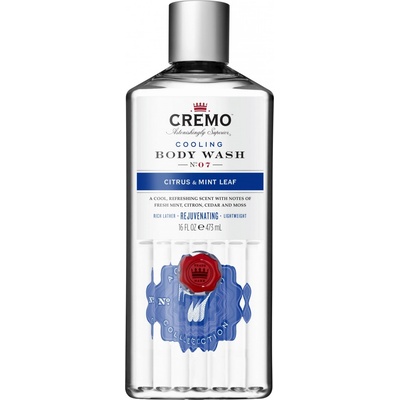 Cremo Cooling Body Wash Citrus & Mint Leaf hydratační sprchový gel 473 ml