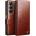 Qialino Кожен Калъф за Samsung Z Fold 7, Qialino Book Case, Кафяв (5966011669092)