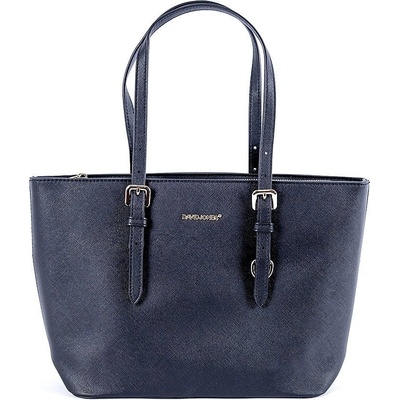 David Jones Paris Středně velká kabelka na rameno CH21088A černá