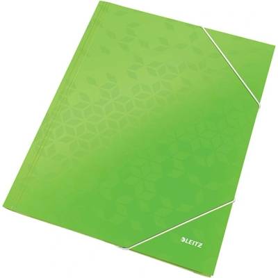 Leitz Гумена папка LEITZ Wow A/4 картон 15 мм зелена 39820054 (39820054)