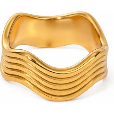 Olivie 10341 Prsteň VLNY GOLD