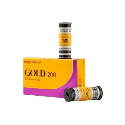 Kodak Professional Gold 200 farebný negatívny 120 5ks