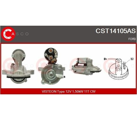 Štartér CASCO CST14105AS