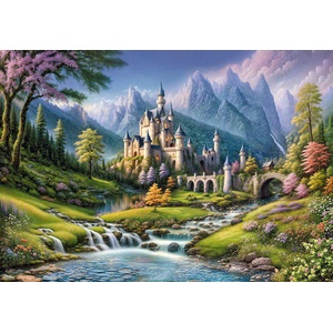 Cherry Pazzi - Puzzle Fairy Castle - 500 piese