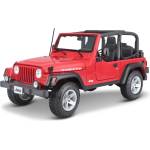 Maisto SP EDITION Кола Jeep Wrangler Rubicon 1: 18 червена