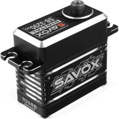 SAVOX Серво Савокс Savox SB-3290SG BRUSHLESS HiVOLT Digital servo (75kg-0, 11s/60°) SAVOX-SB3290SG (4710006994819)