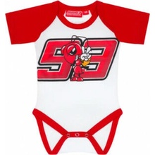 Dětské body MARC MARQUEZ BABY ROMPER bílo červené Dětské