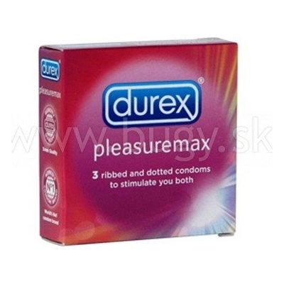 Durex Pleasuremax 3 ks