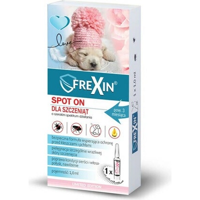 FREXIN Kvapky proti ektoparazitom pre psy do 5 kg 1 ml