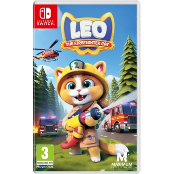 Leo the Firefighter Cat