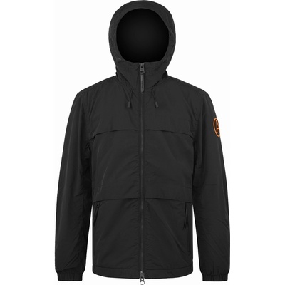 Arctic army Men's Lofotn Weather Resistant Hooded Long Sleeve Windbreaker - Black