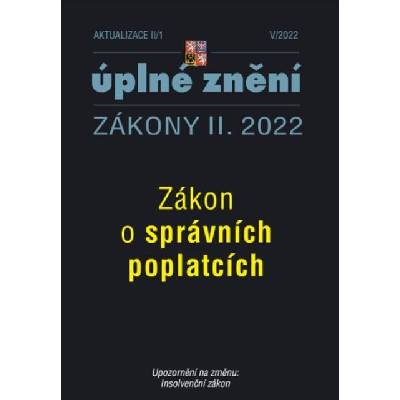 Aktualizace II/1 - Zákon o správních poplatcích