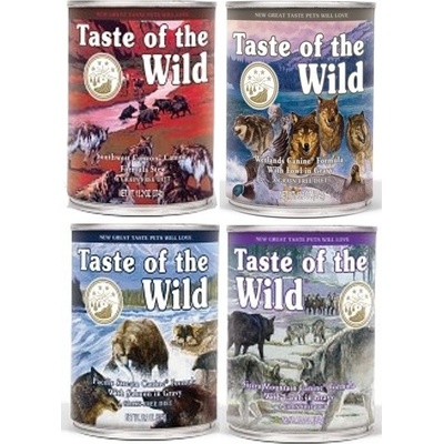 Taste of the Wild Výhodný mix 12 x 390 g