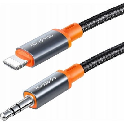 Mcdodo CA-0780 Lightning na 3,5mm AUX mini jack, 1,2m, černý