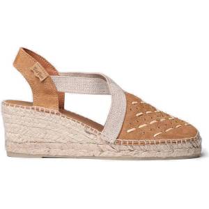 TONI PONS Tatiana Wedge Espadrilles - Brown (Leather)