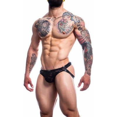 L4CE by C4M Jockstrap Capri Black