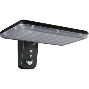 ELMARK СОЛАРНА ЛАМПА ЗА СТЕНА 15w ip65 СЪС СЕНЗОР, ЧЕРЕН (98sol317)