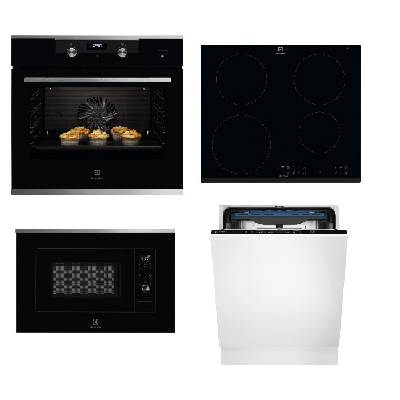 Set Electrolux KODEC75X2 + LIR60433 + LMS2203EMX + EES48200L