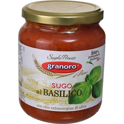 Granoro rajčatová omáčka s bazalkou 360g