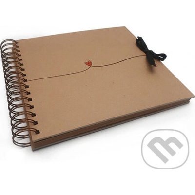 Album/Scrapbook - 210x210 - kraft - Srdce